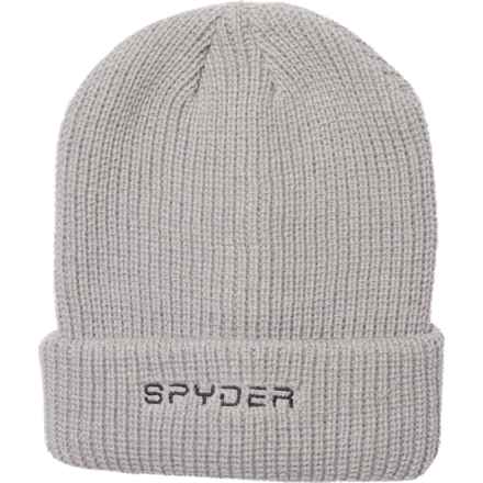 Spyder Ribbed Cuffed Beanie (For Women) in Pewter Heather