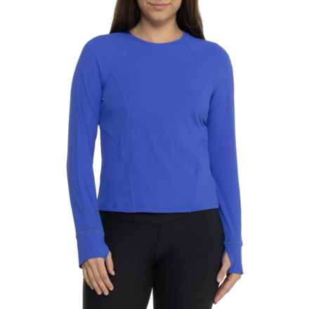 Spyder Ribbed Shirt - Long Sleeve in Dazzling Blue
