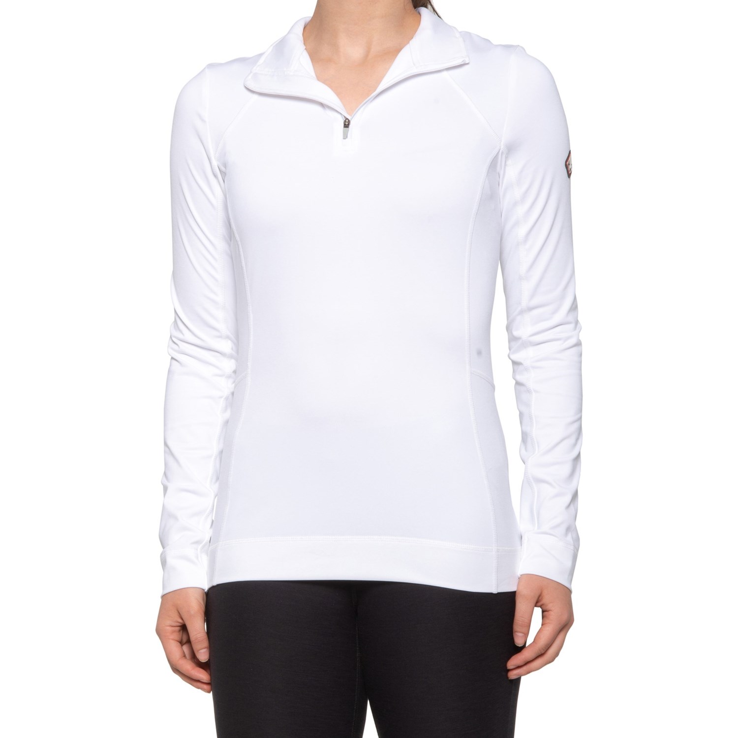 white long sleeve base layer