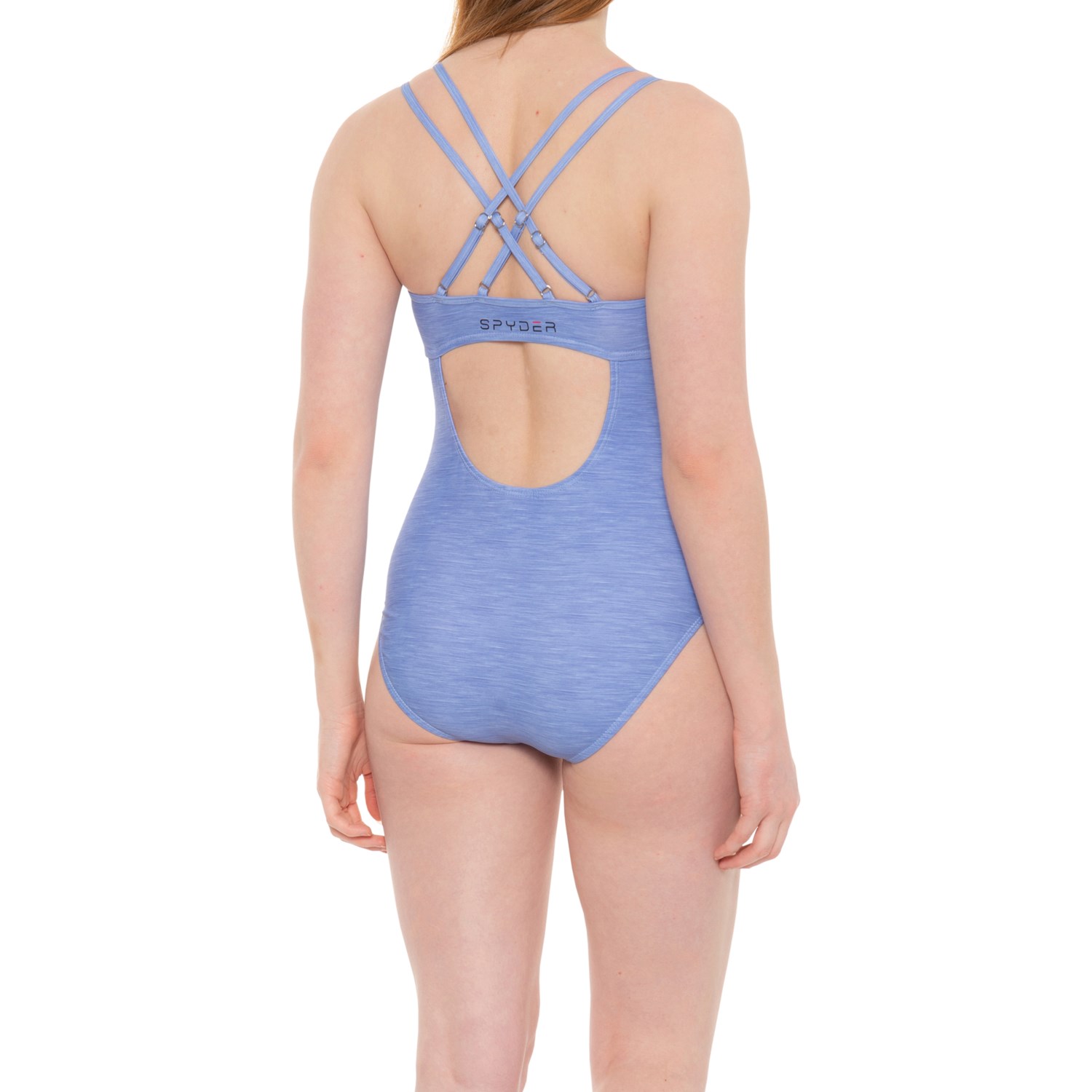 Spyder Scoop Neck One Piece Swimsuit