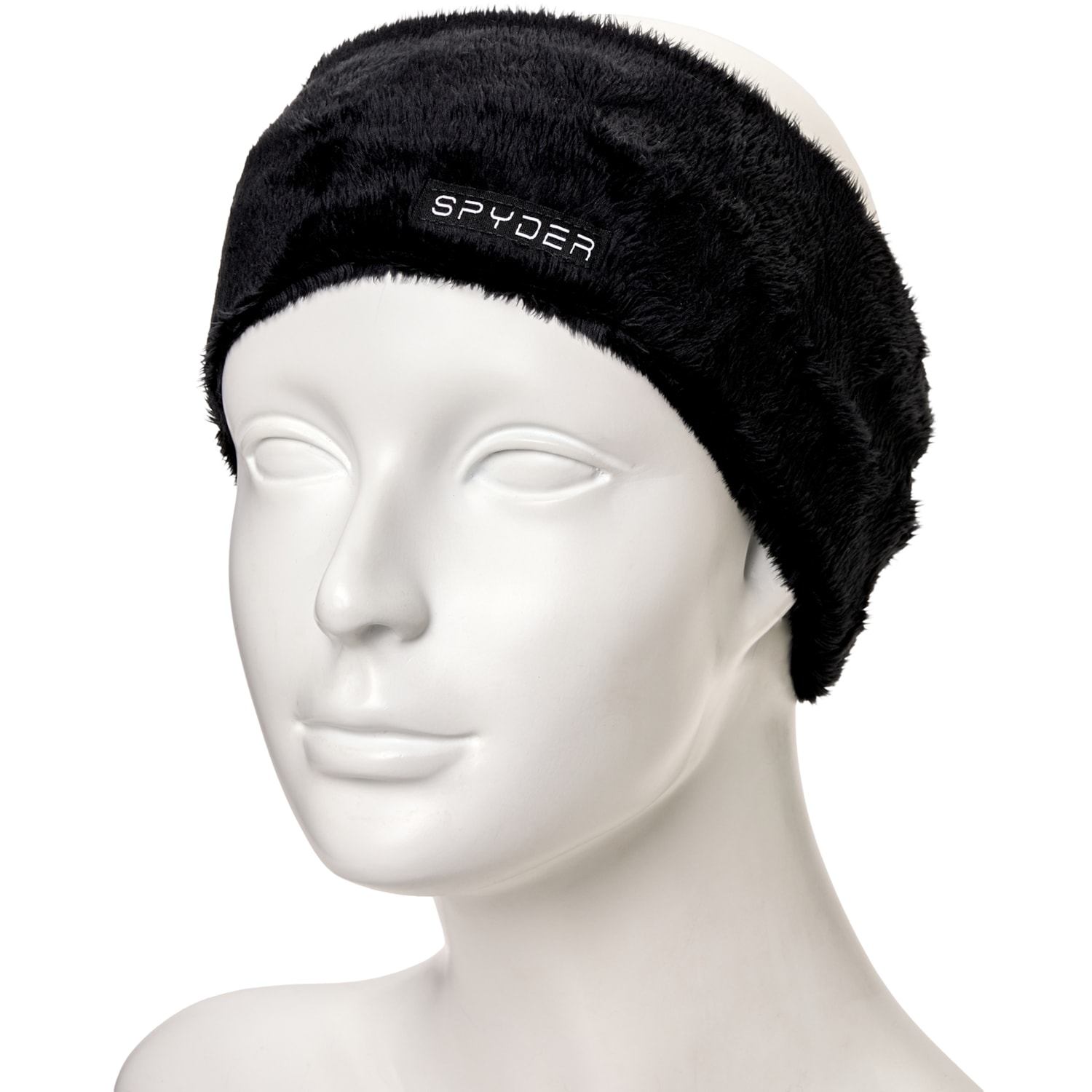 2 Pack Low Pile Faux Fur Headbands for Winter Sports and Cold Weather Winter Ear Warmer Headband for Women and Men-Fleece Stretchy  main image 3
