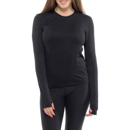 Spyder Seamless T-Shirt - Long Sleeve in Black