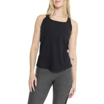 Spyder Shelf Bra Tank Top - Racerback in Black - Overstock