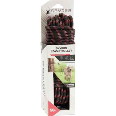 Spyder Skyrun Leash Trolley Camping Tie-Out Cable - 50’ in Gray