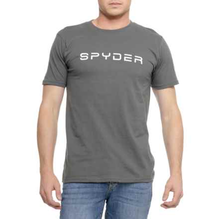 Spyder Slalom T-Shirt - Short Sleeve in Charcoal