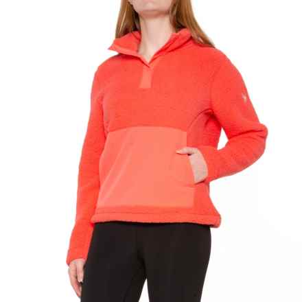 Spyder Women's Standard Slope Fleece Jacket, Pink