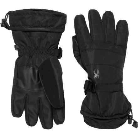 Spyder Snow Gloves - Insulated, Touchscreen Compatible in Black