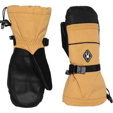 Spyder Snow Mittens - Insulated (For Men) in Caramel