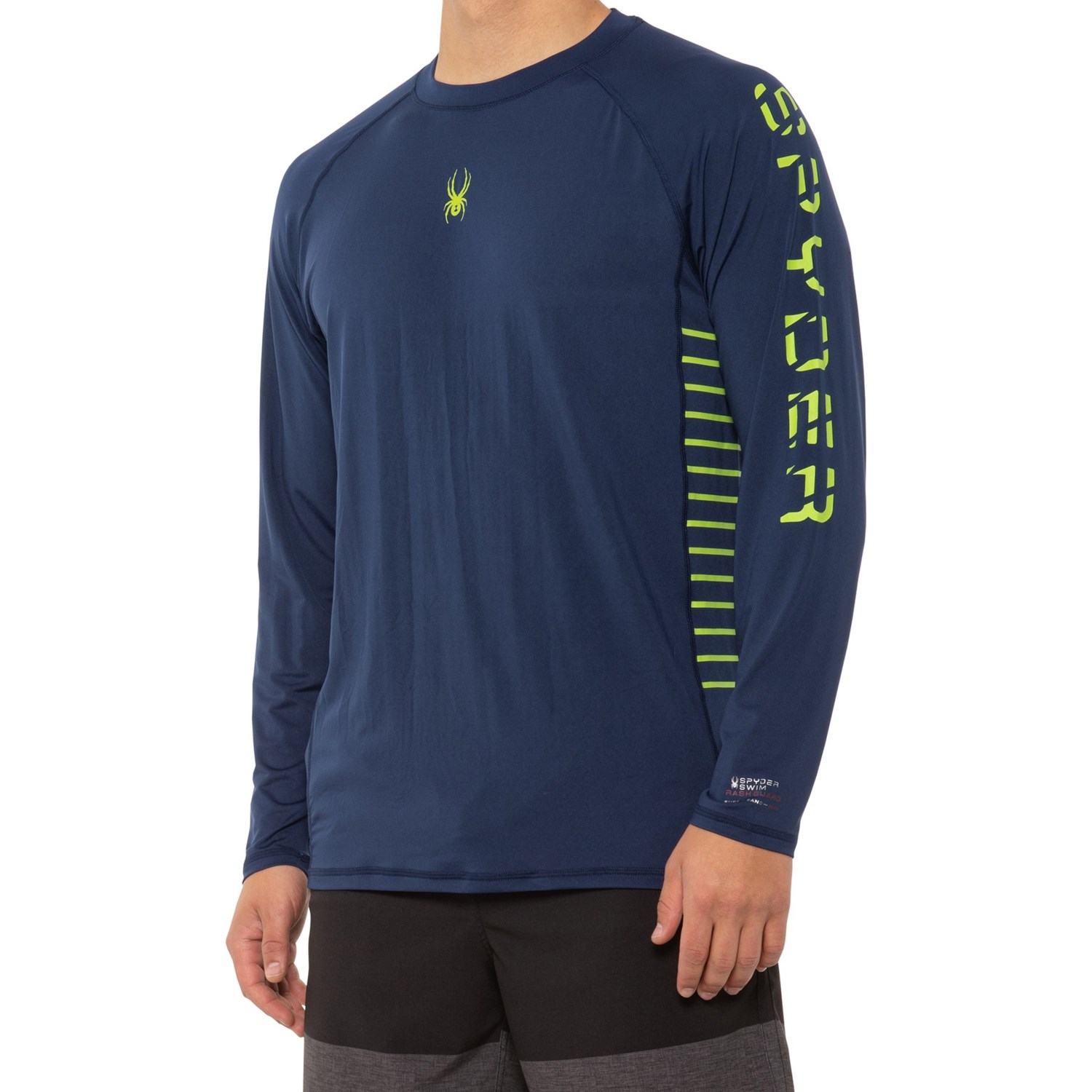 spyder swim rash guard long sleeve