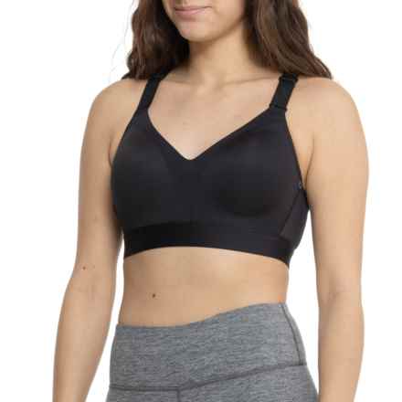 Spyder Spacer Mesh Molded Cup Sports Bra - High Impact, Racerback in Black