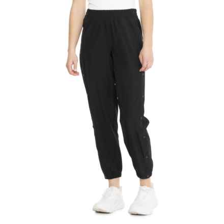 Spyder Stretch-Knit Woven Joggers in Black