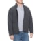 Spyder Stripe Sherpa-Lined Fleece Jacket - Full Zip in Black