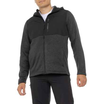 Spyder Sweater Fleece Full-Zip Jacket in Black