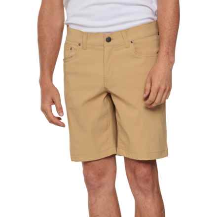Spyder Tech Five-Pocket Shorts in Khaki