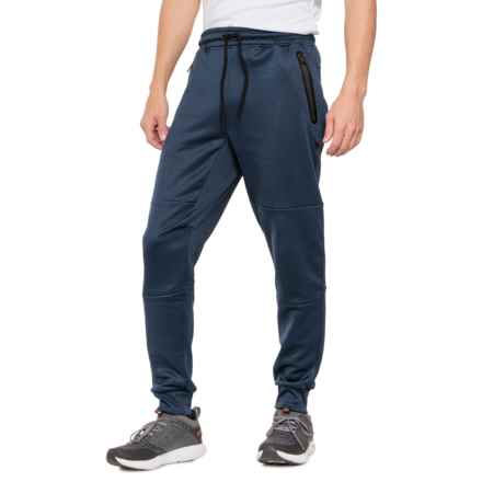 Spyder Tech Fleece Double-Bonded Zip Pocket Joggers in Navy