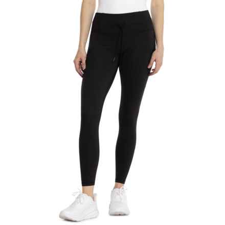 Spyder Tech Fleece Woven Leggings in Black