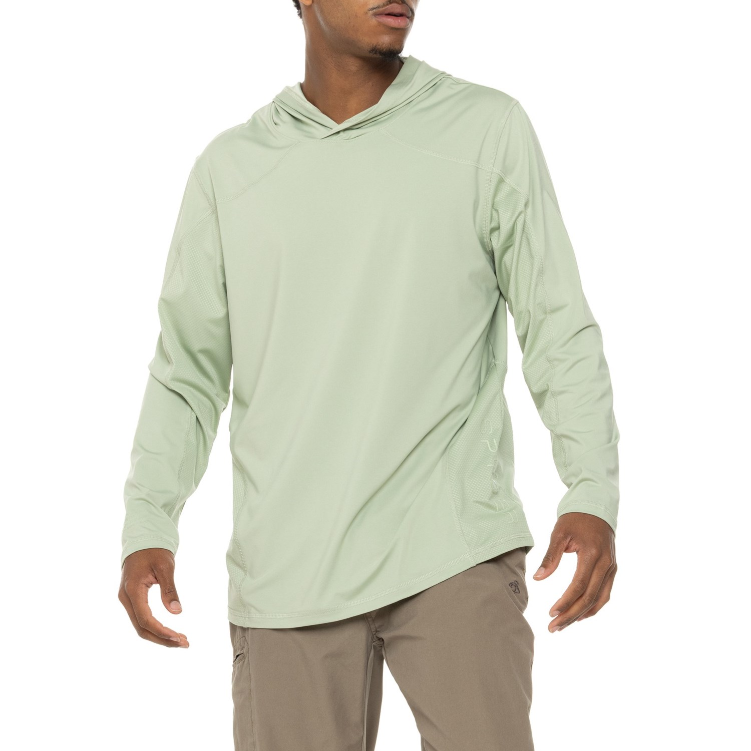 売れ筋新商品 spyder-textured-piecing-hooded トップス