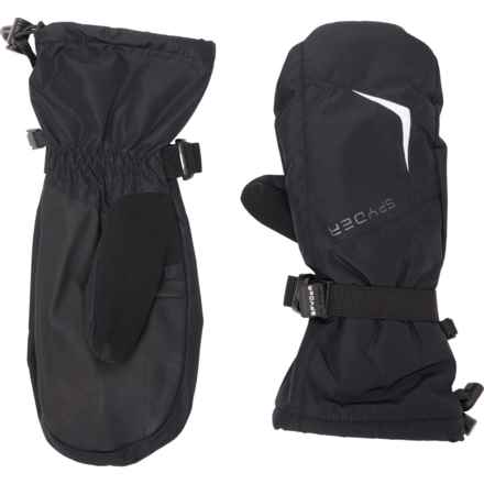 Spyder The Edge Ski Mittens - Insulated (For Boys) in Black