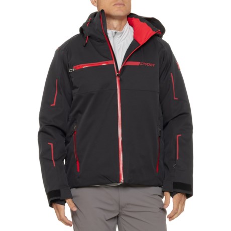 Spyder Titan PrimaLoft® Ski Jacket - Waterproof, Insulated in Black