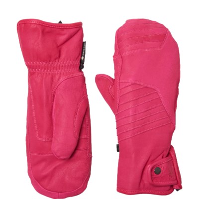 womens pink ski mittens