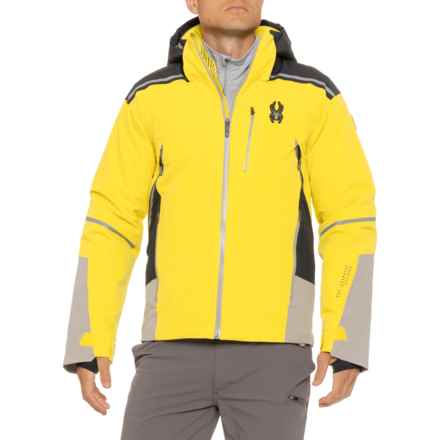 Spyder Vanqysh Primaloft® Ski Jacket - Waterproof, Insulated, RECCO® in Acid Yellow