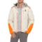 Spyder Vanqysh Primaloft® Ski Jacket - Waterproof, Insulated, RECCO® in Vanilla Latte