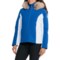 Spyder Vida PrimaLoft® Ski Jacket - Waterproof, Insulated in Electric Blue