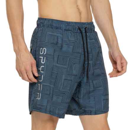 Spyder Volley Shorts - 7” in Dark Blue