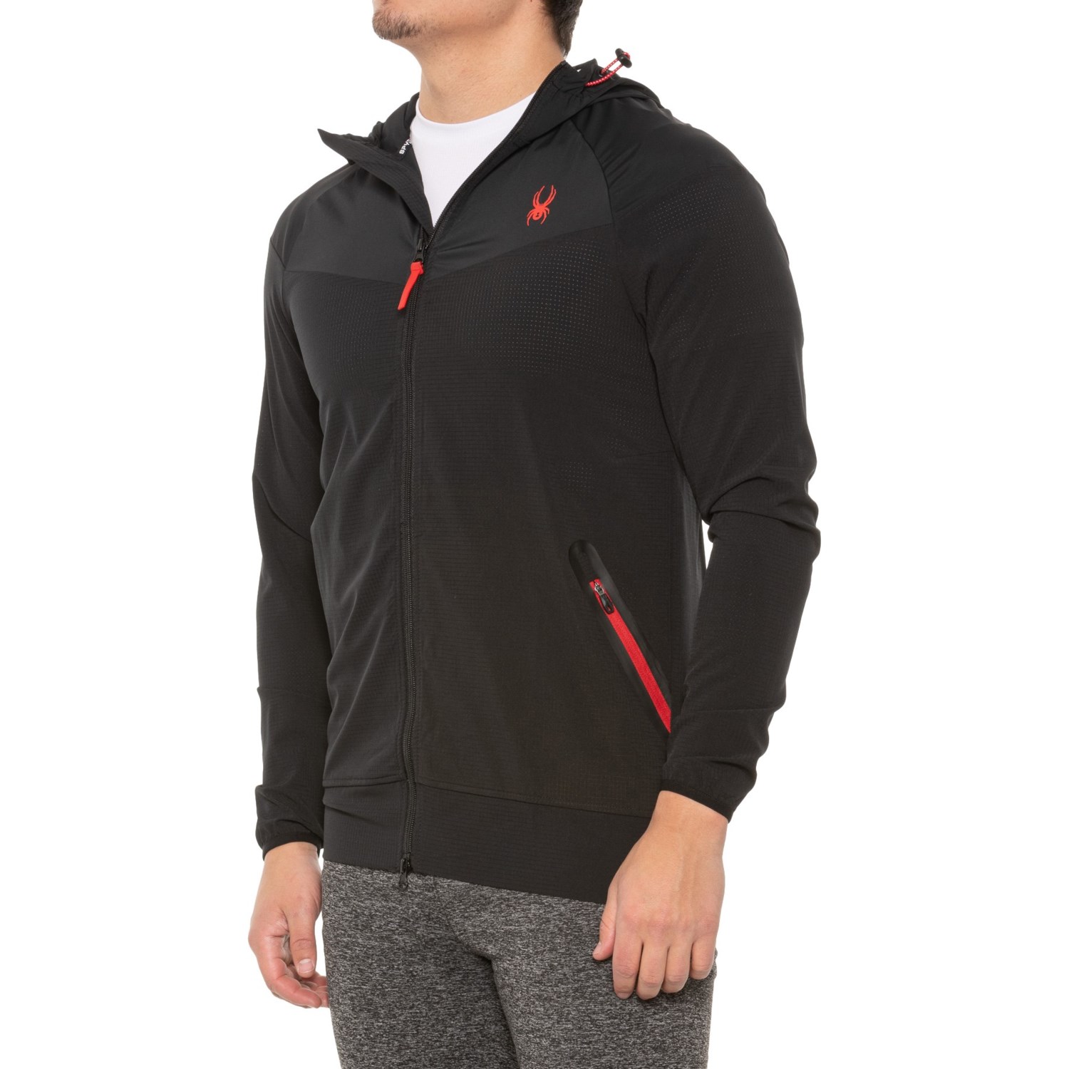 Spyder Windbreaker Running Jacket (For Men)