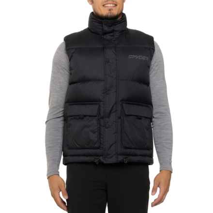 Spyder Windom Down Vest - 700 Fill Power in Black