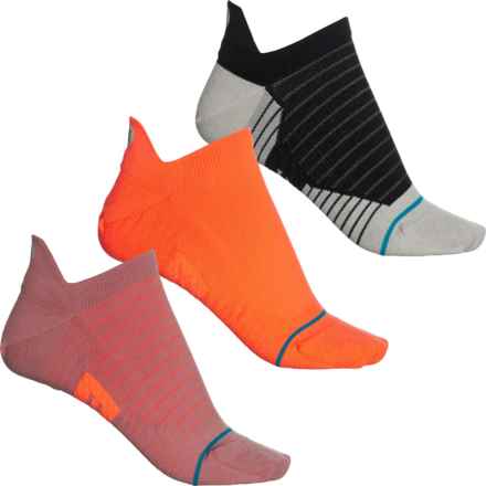 Stance Amari Running Socks - 3-Pack, Below the Ankle (For Women) in Dustyrose