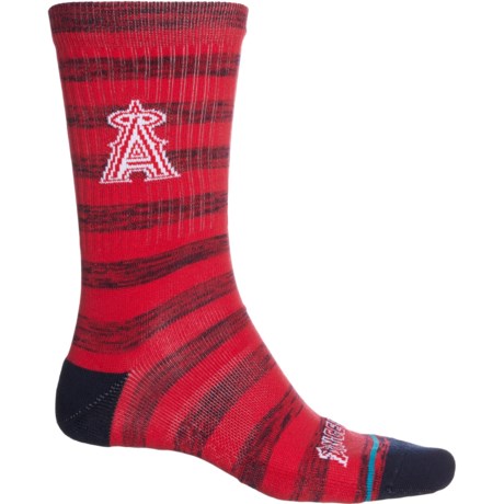Stance Angels Twist Socks - Crew (For Men) in Red