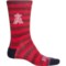 Stance Angels Twist Socks - Crew (For Men) in Red