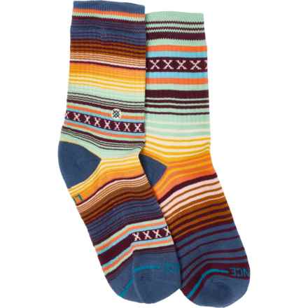 Stance Boys and Girls Current Socks - Crew in Seablue