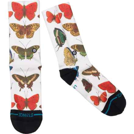 Stance Boys and Girls Flutterby Socks - Crew in Canvas