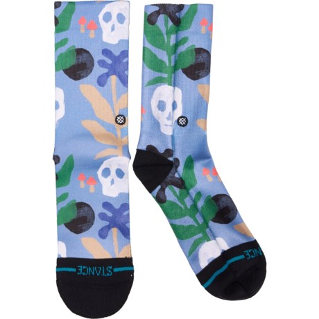 Stance Boys and Girls Tropiskull Socks - Crew in Stoneblue