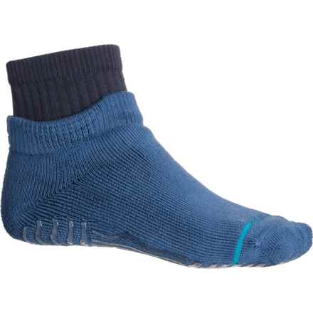 Stance Icon Slipper Socks - Quarter Crew (For Men) in Navy