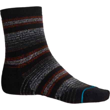 Stance Rockford Hiking Socks - Merino Wool, Crew (For Men and Women) in Black