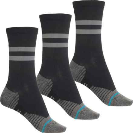 Stance Run Light Socks - Crew (For Women) in Black