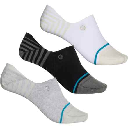 Stance Sensible Two No-Show Socks - 3-Pack, Below the Ankle (For Women) in Multi