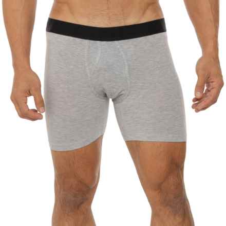 Stance Staple St. Boxer Brief - 6” in Heather Grey