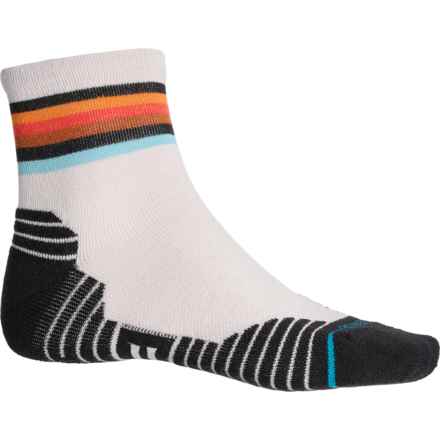 Stance Vindicated Midweight Athletic Socks - Merino Wool, Quarter Crew (For Men) in Lightheather