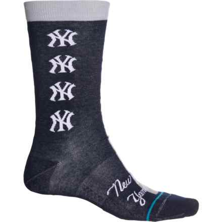 Stance Yankees Split Socks - Crew (For Men) in Navy