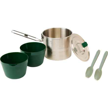 Stanley Adventure Series Camp Cook Set for Two - 6-Piece in Stainless Steel - Closeouts
