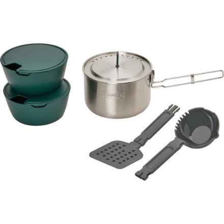 Stanley Adventure Series The All-in-One Two-Bowl Camp Cook Set - 8-Piece in Stainless Steel - Closeouts