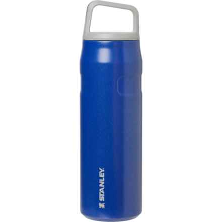 Stanley Aerolight IceFlow Water Bottle with Cap and Carry+ Lid - 24oz., Vacuum Insulated, Stainless Steel in Lapis Glimmer