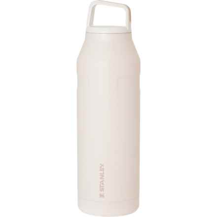 Stanley Aerolight IceFlow Water Bottle with Cap and Carry+ Lid - 50 oz., Vacuum Insulated, Stainless Steel in Rose Quartz Glimmer
