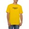 Stanley Chest and Back Hit Logo T-Shirt - Short Sleeve in Yellow