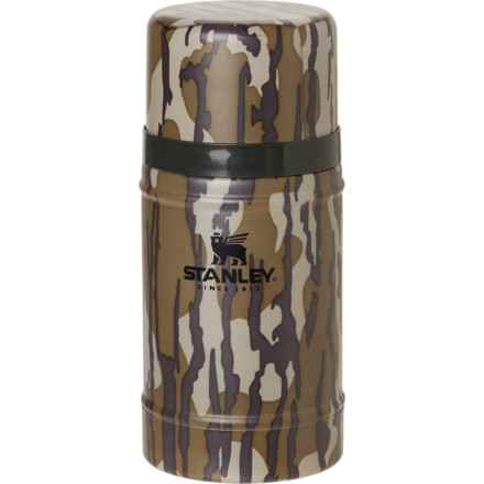 Stanley Classic Legendary Food Jar - 24 oz., Stainless Steel Vacuum Insulated in Mossy Oak/Bottomland