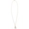 6316A_2 Stanley Creations Double Dolphin Bi-Color Necklace - 10K White and Yellow Gold